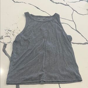 American Eagle Outfitters Gray Tank Top
